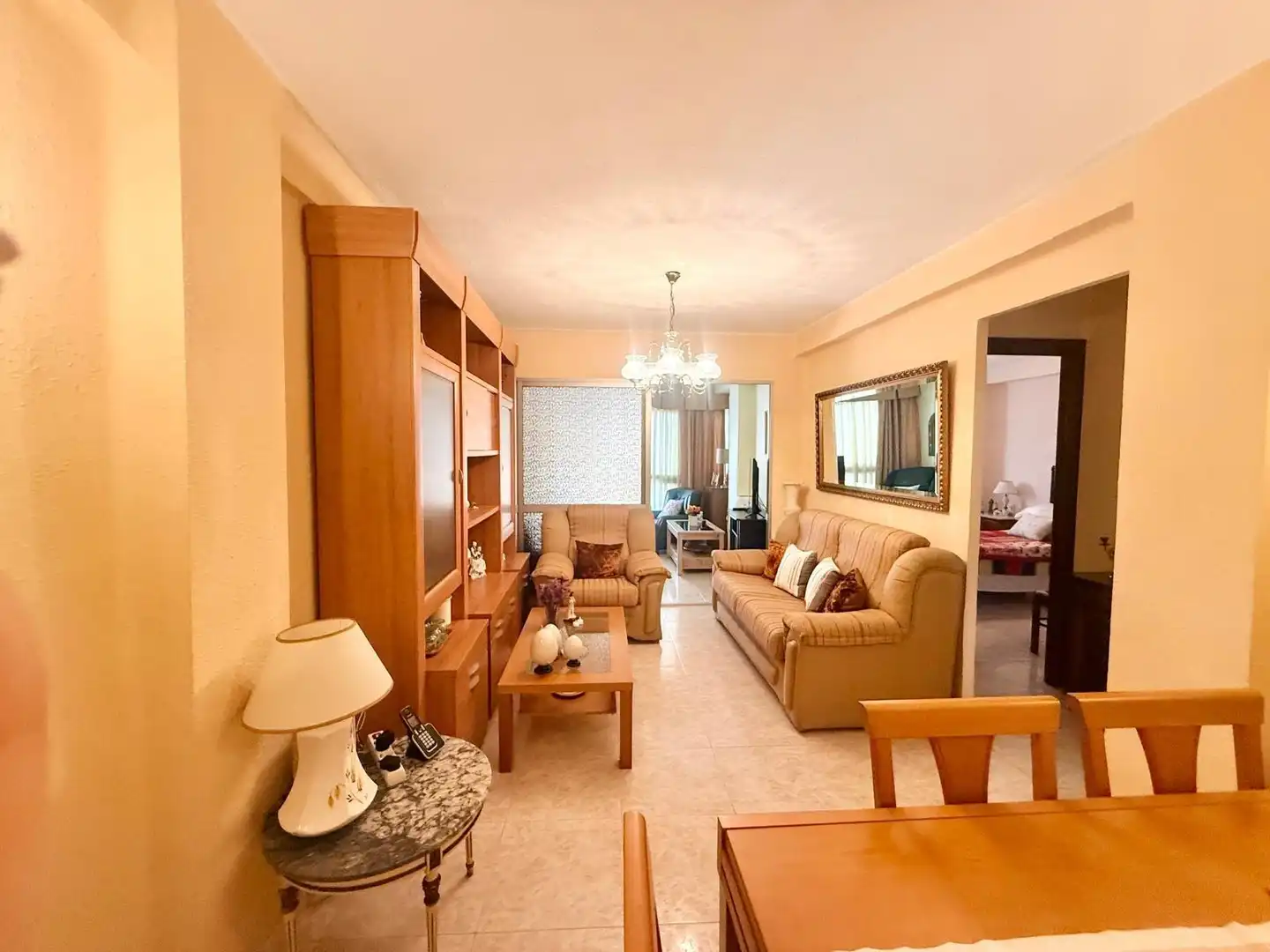 Sala de estar de Piso en venta en Málaga con Terraza