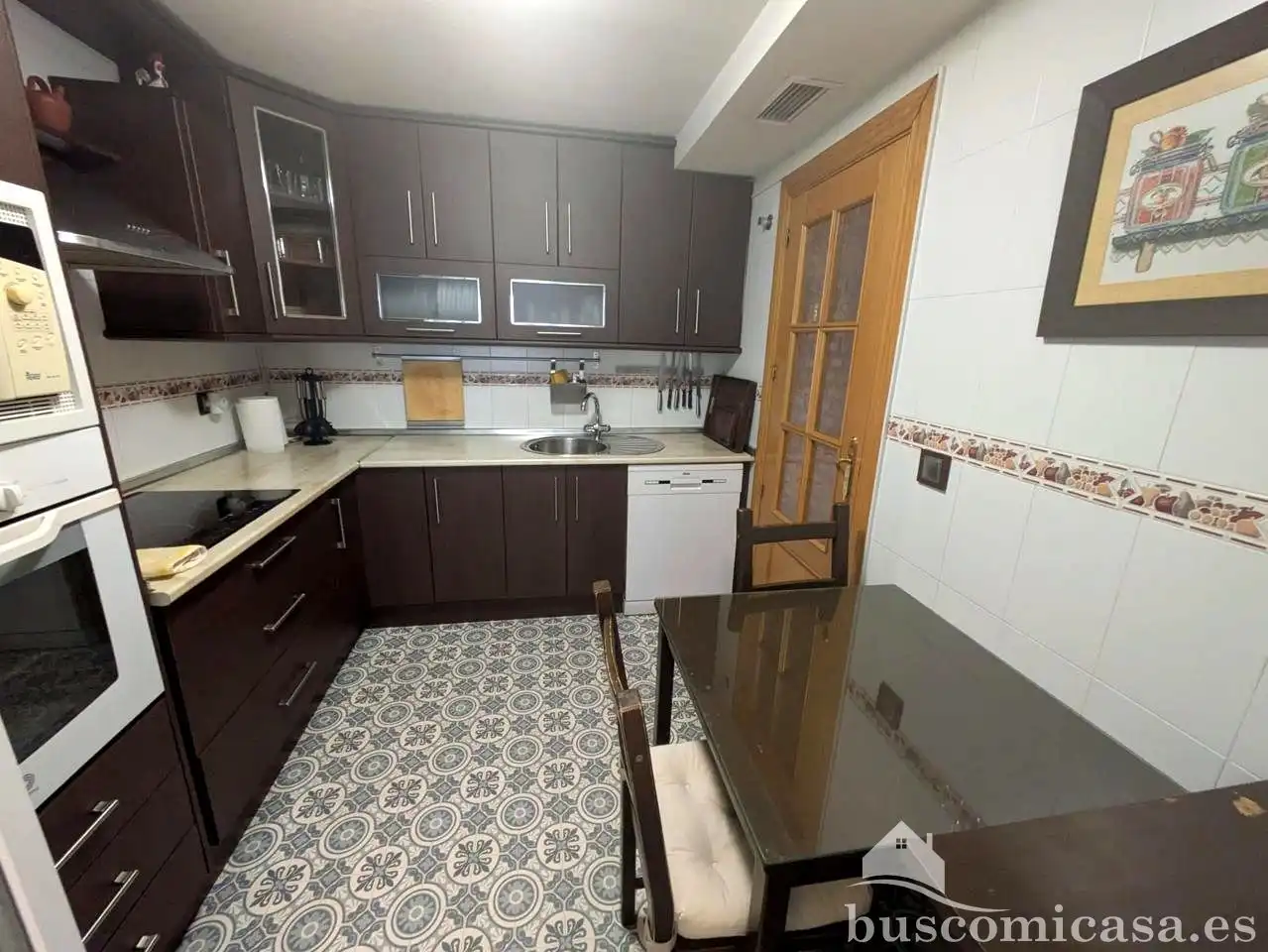 Kitchen of Flat for rent in Linares  with Air Conditioner and Furnished