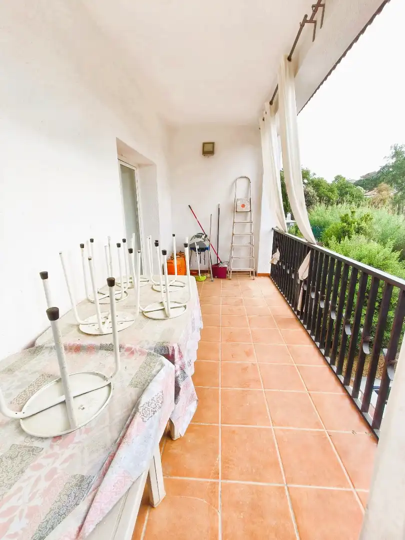 Terrassa de Casa o xalet en venda en Lliçà d'Amunt amb Aire condicionat, Jardí privat i Terrassa