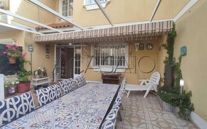 Terrasse von Einfamilien-Reihenhaus zum verkauf in Numancia de la Sagra mit Klimaanlage