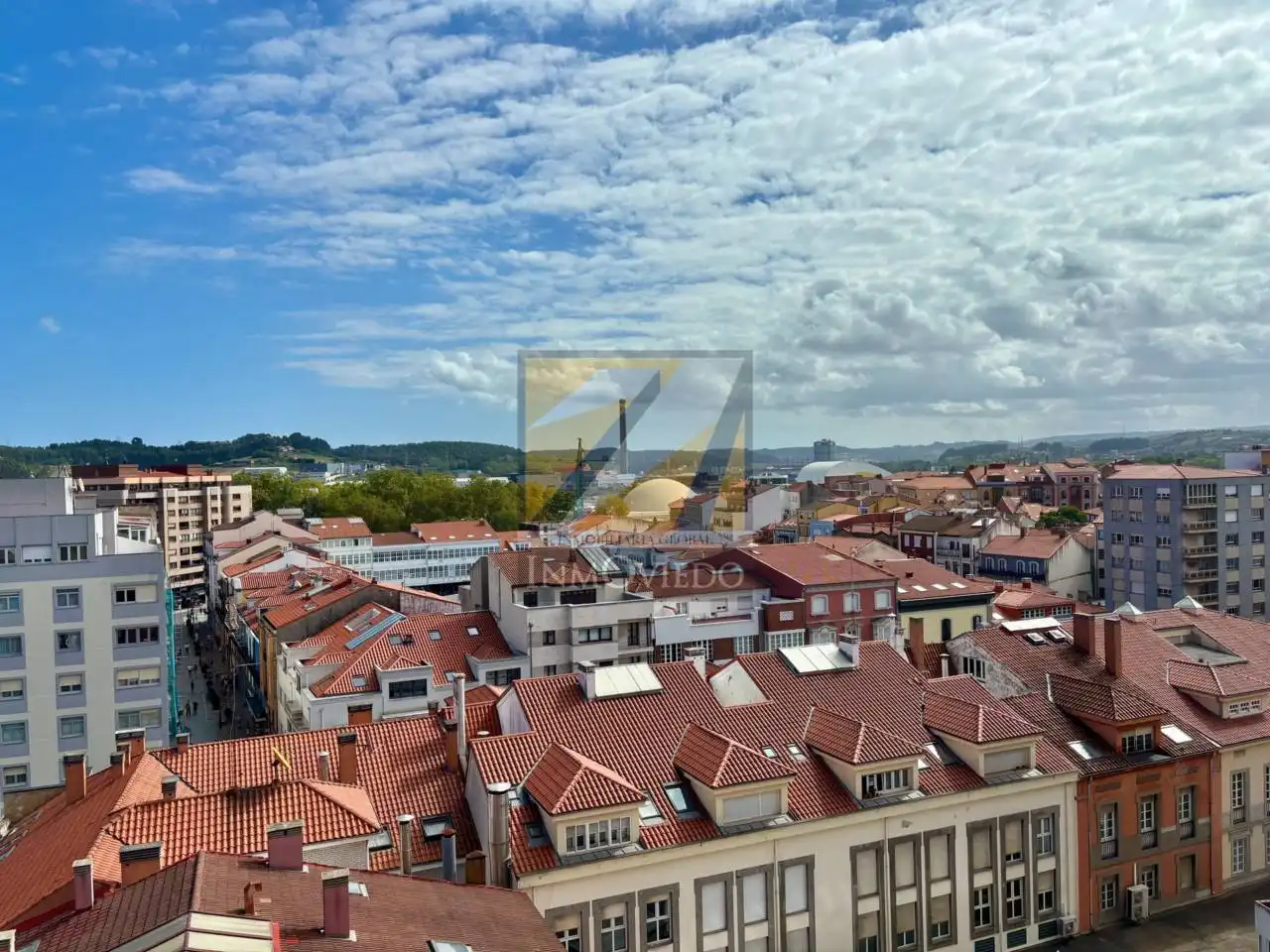 Exterior view of Flat for sale in Avilés  with Heating, Parquet flooring and Terrace