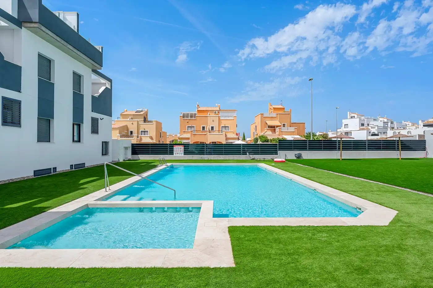 Swimming pool of Apartments for sale in Orihuela Costa