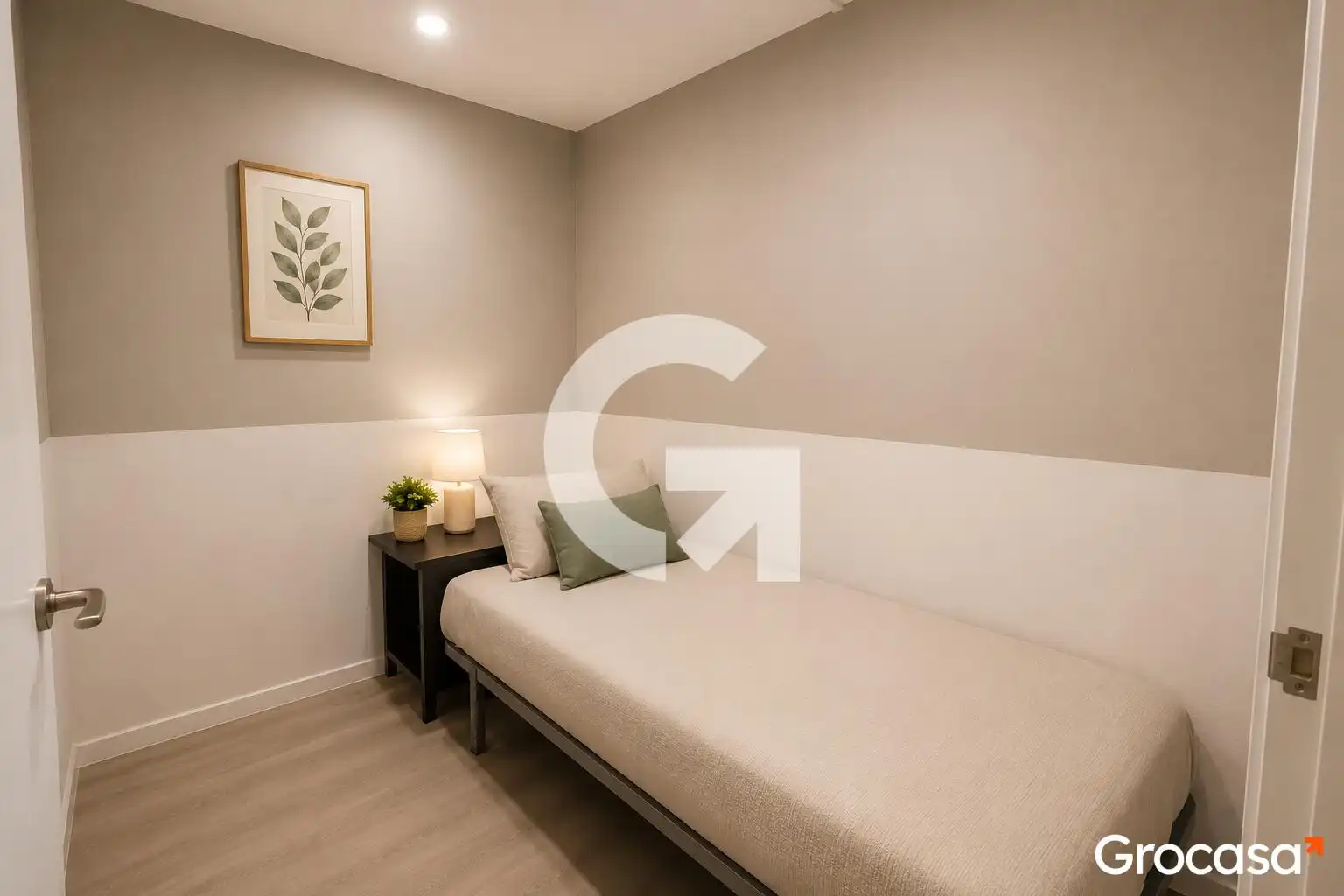 Bedroom of Flat for sale in L'Hospitalet de Llobregat  with Air Conditioner, Oven and Washing machine