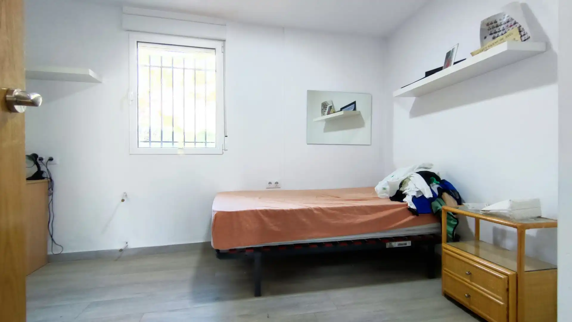Dormitori de Casa adosada en venda en Alcoy / Alcoi amb Aire condicionat, Jardí privat i Traster