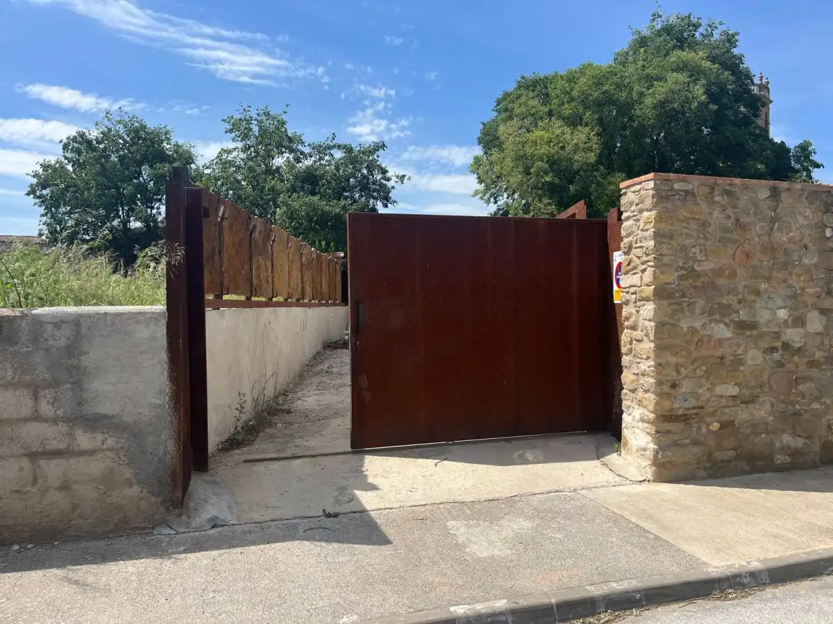 Exterior view of Houses for sale in Flaçà  with Terrace and Storage room
