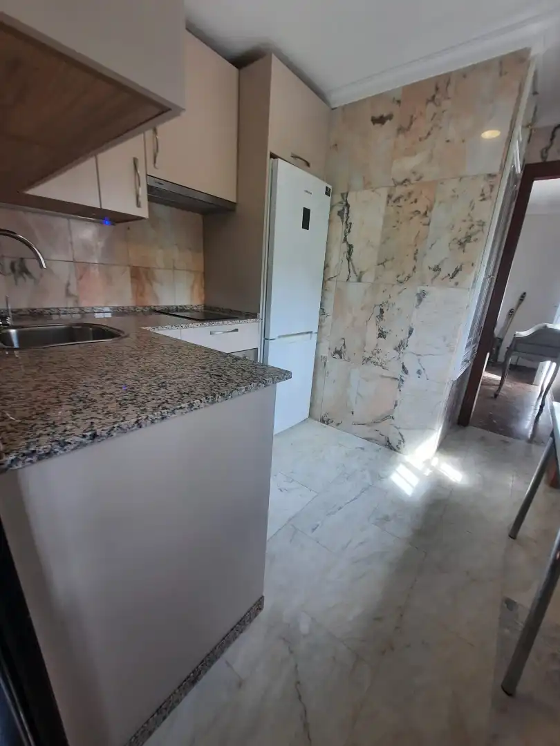 Kitchen of Apartments for rent in Badajoz  with Air Conditioner, Terrace and Furnished