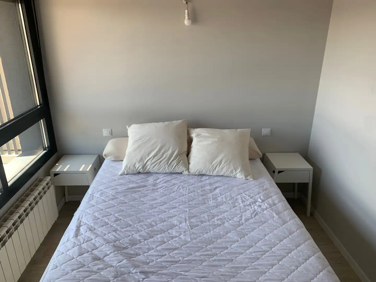 Bedroom of Flat for rent in Madrid  with Air Conditioner, Heating and Terrace