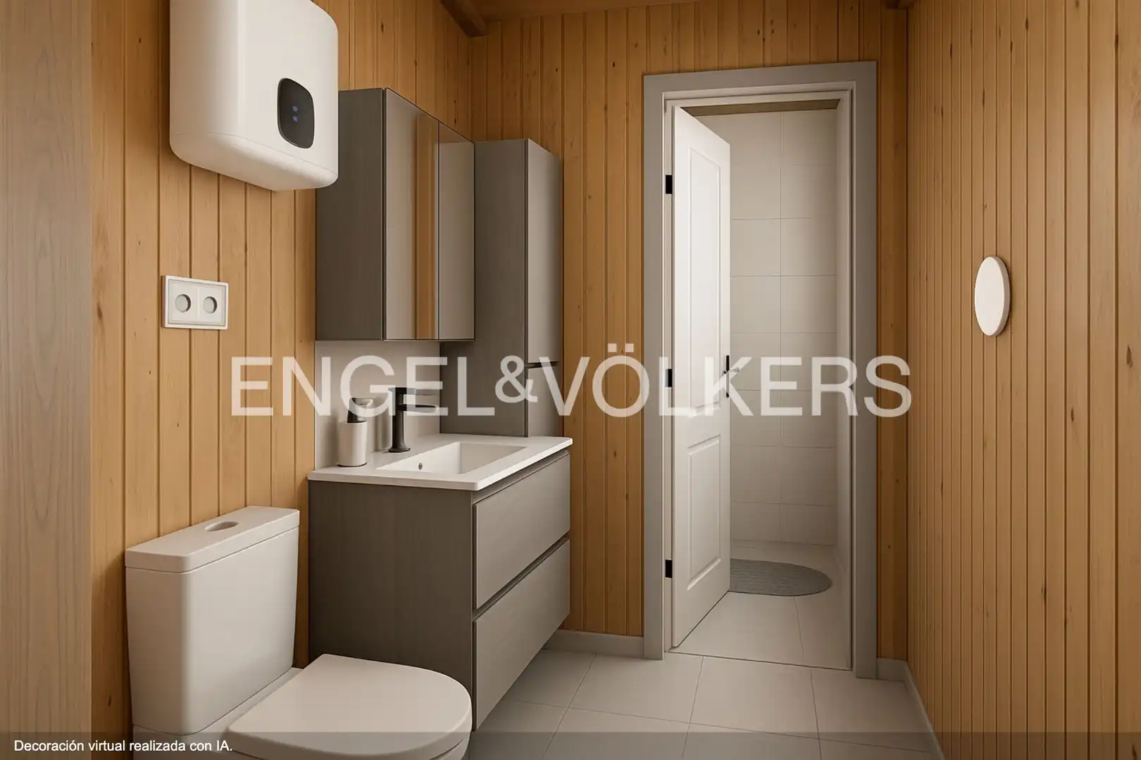 Baño de Dúplex en venta en Castelldefels con Aire acondicionado, Calefacción y Parquet