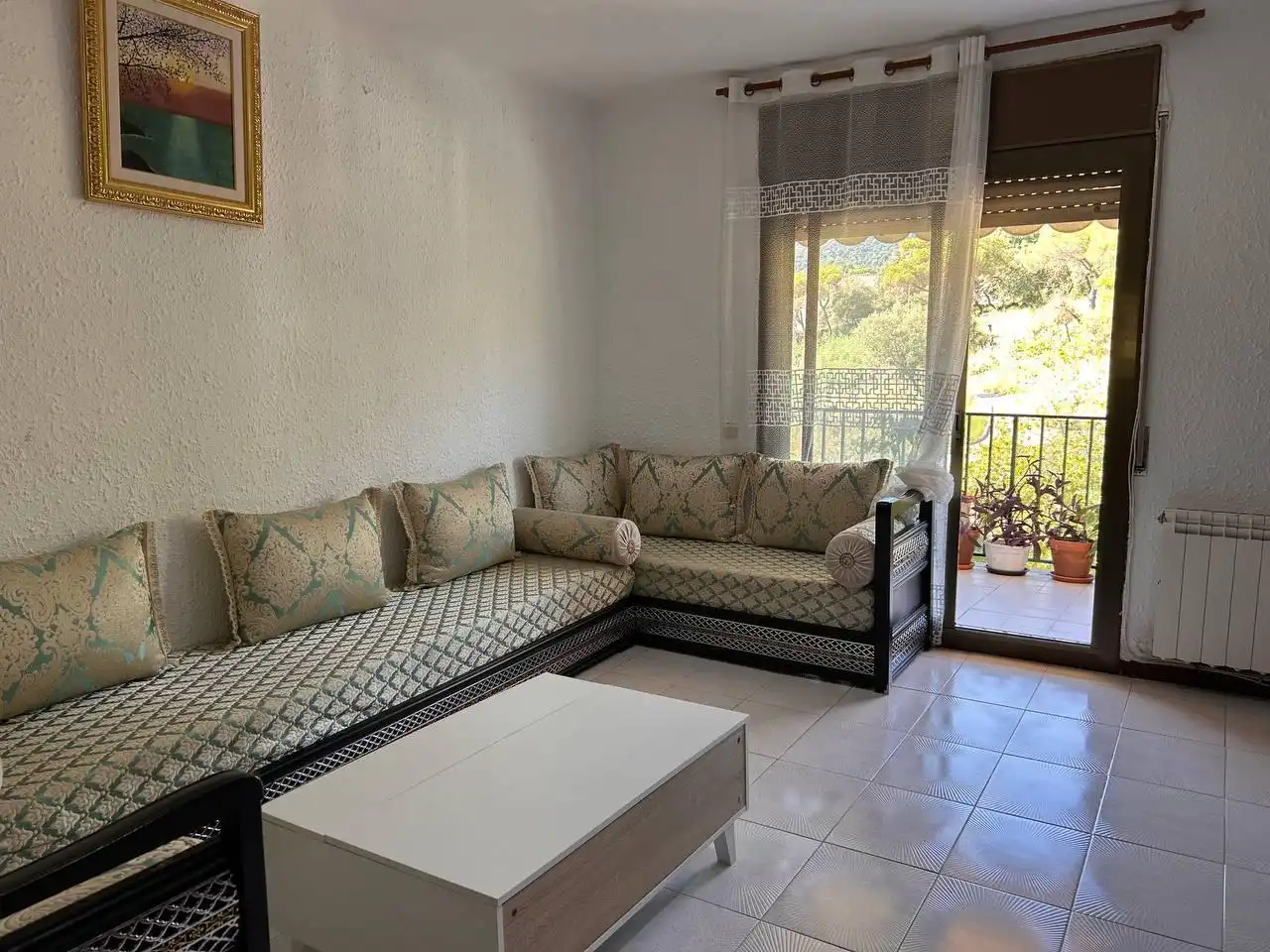 Sala de estar de Piso en venta en Cabrils con Terraza