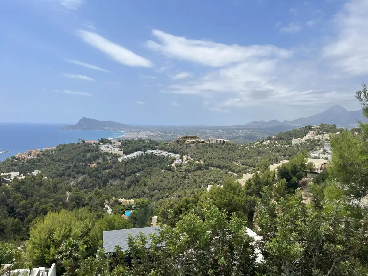Vista exterior de Casa o xalet en venda en Altea
