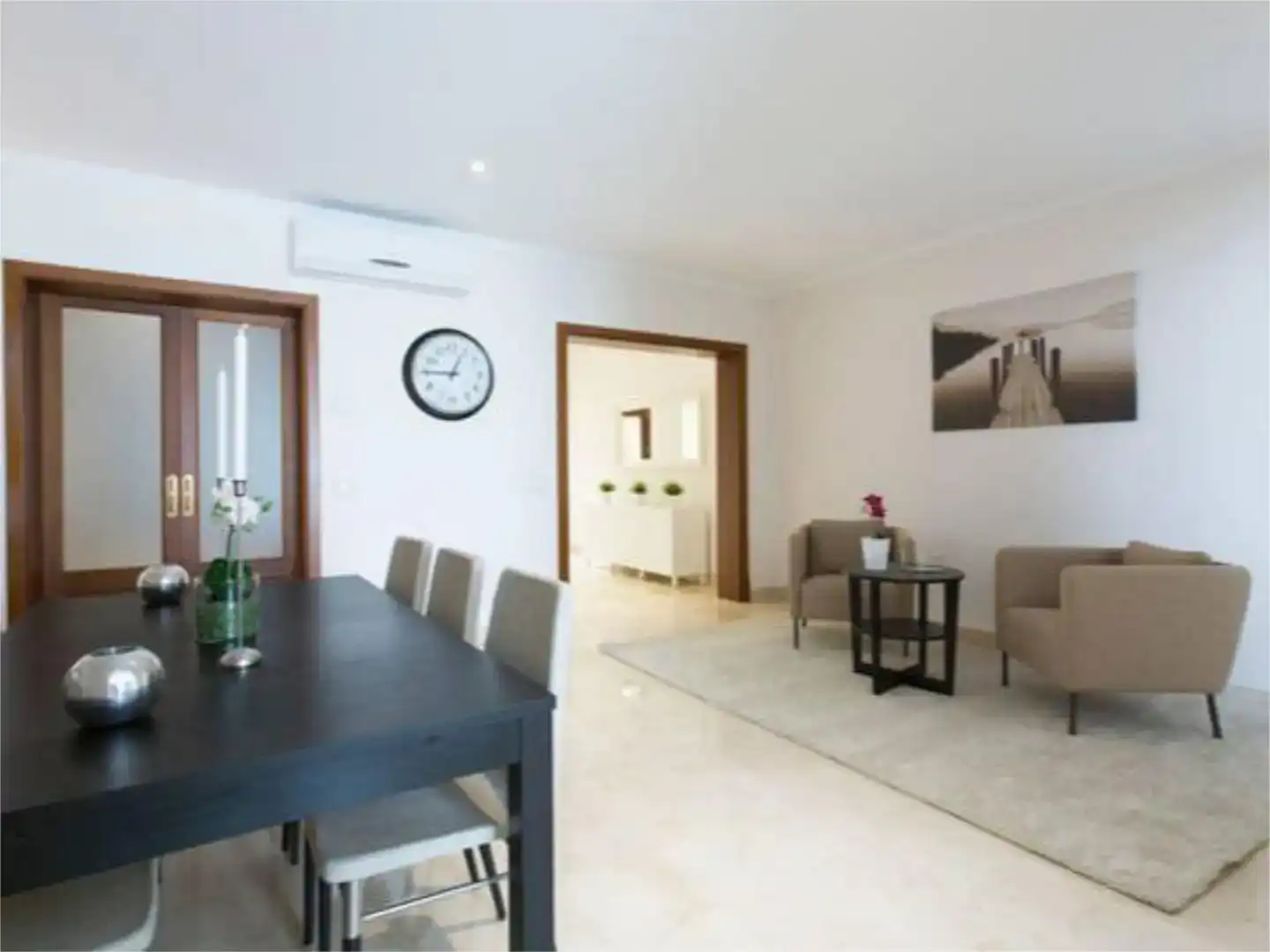 Comedor de Piso de alquiler en Manacor con Aire acondicionado, Parquet y Amueblado