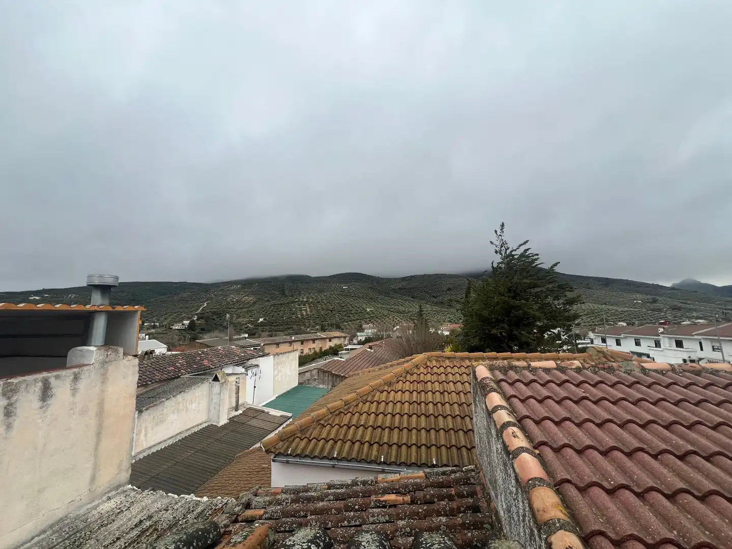 Vista exterior de Casa adosada en venta en Los Villares con Terraza y Amueblado
