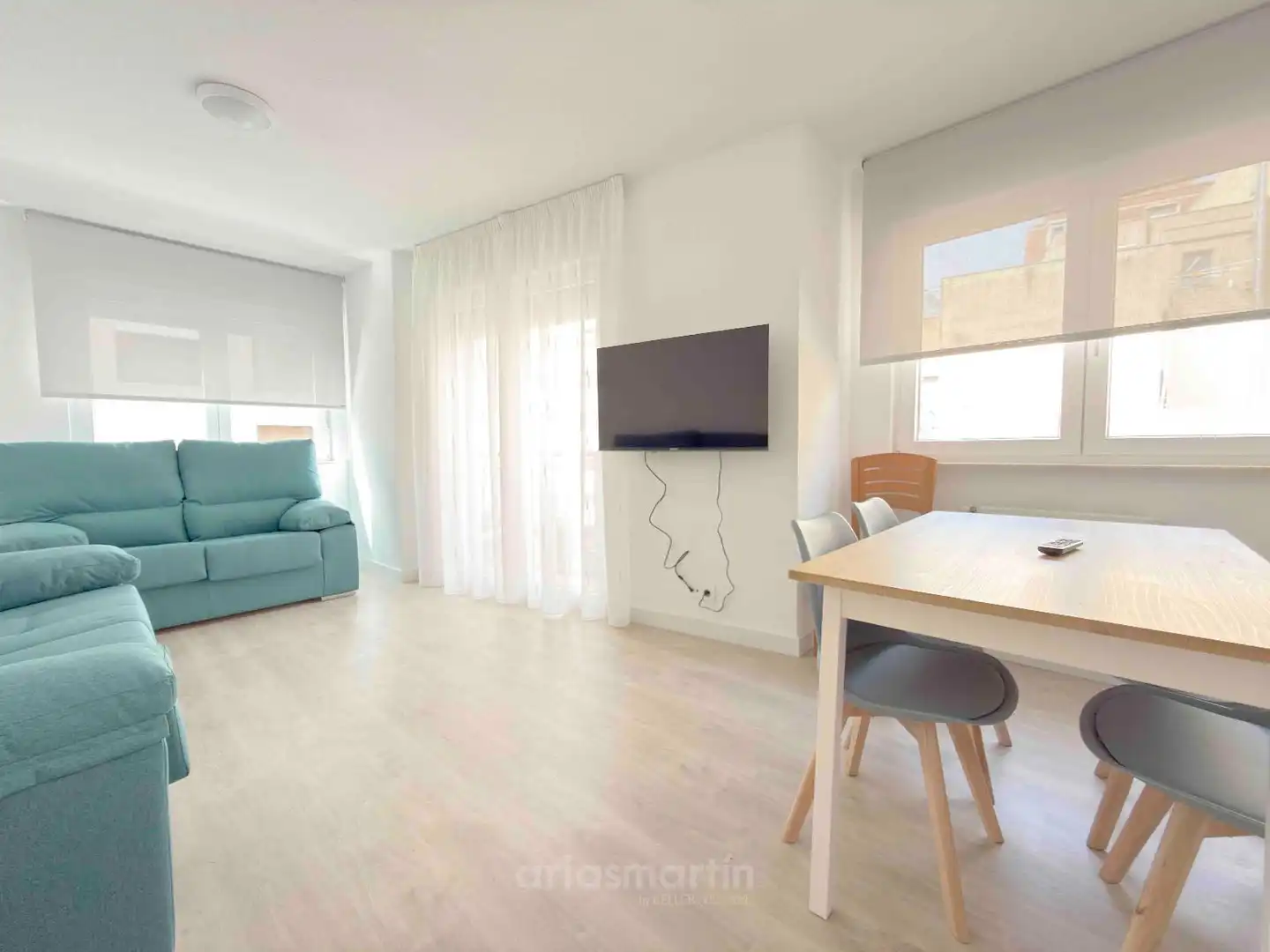 Sala de estar de Piso de alquiler en Salamanca con Calefacción, Terraza y Amueblado