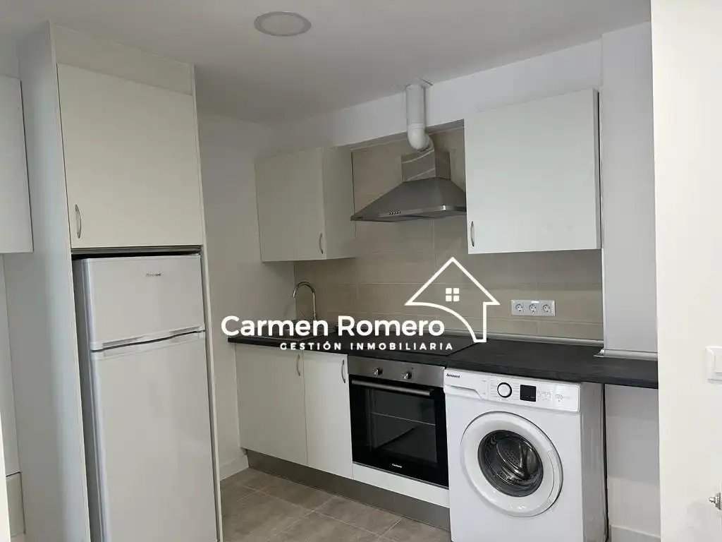 Cocina de Apartamento de alquiler en Salamanca con Calefacción y Amueblado