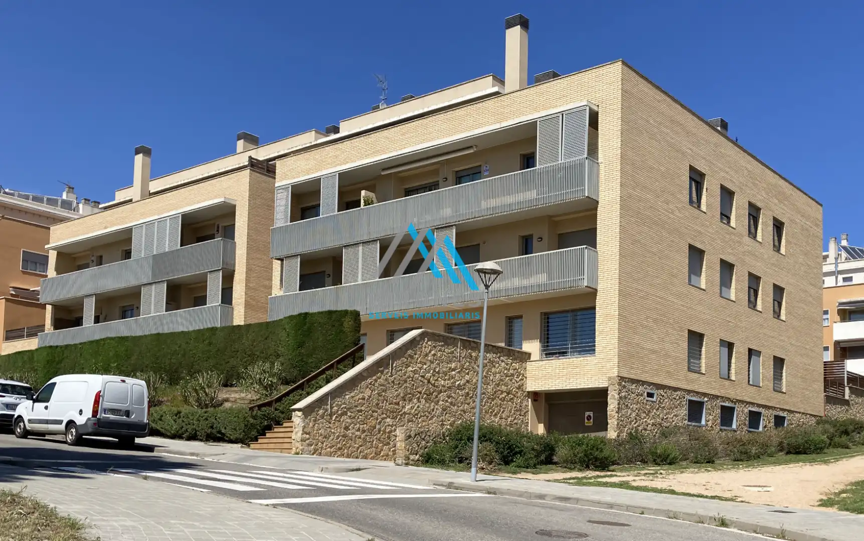 Vista exterior de Apartamento en venta en Sant Feliu de Guíxols con Aire acondicionado, Calefacción y Terraza