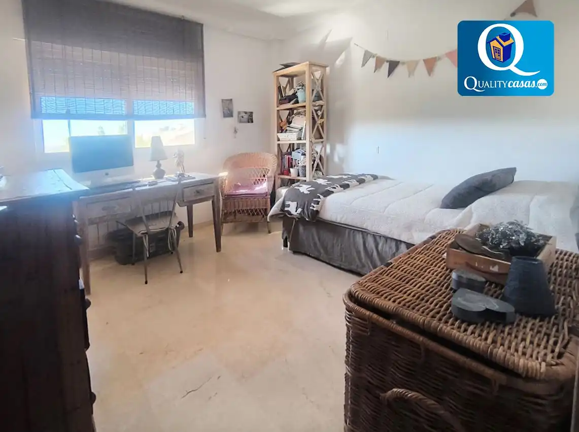 Bedroom of Houses for sale in Mutxamel  with Air Conditioner, Heating and Terrace