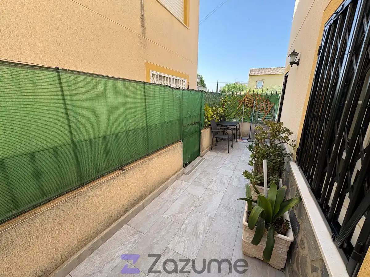 Garden of Flat for rent in Daya Nueva  with Air Conditioner, Heating and Terrace