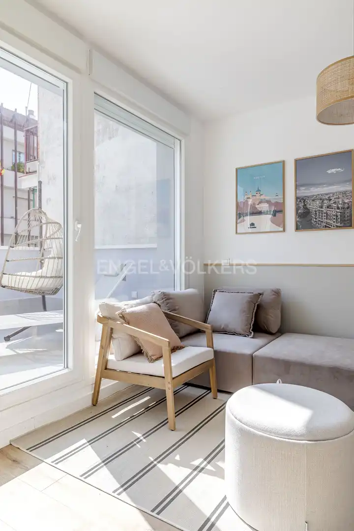 Terrasse von Wohnungen zur Miete in Madrid mit Klimaanlage, Heizung und Terrasse