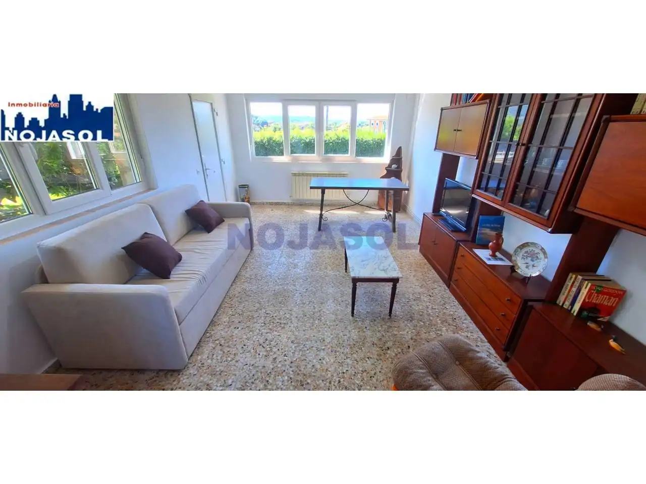 Sala de estar de Casa o chalet de alquiler en Noja con Calefacción, Jardín privado y Amueblado
