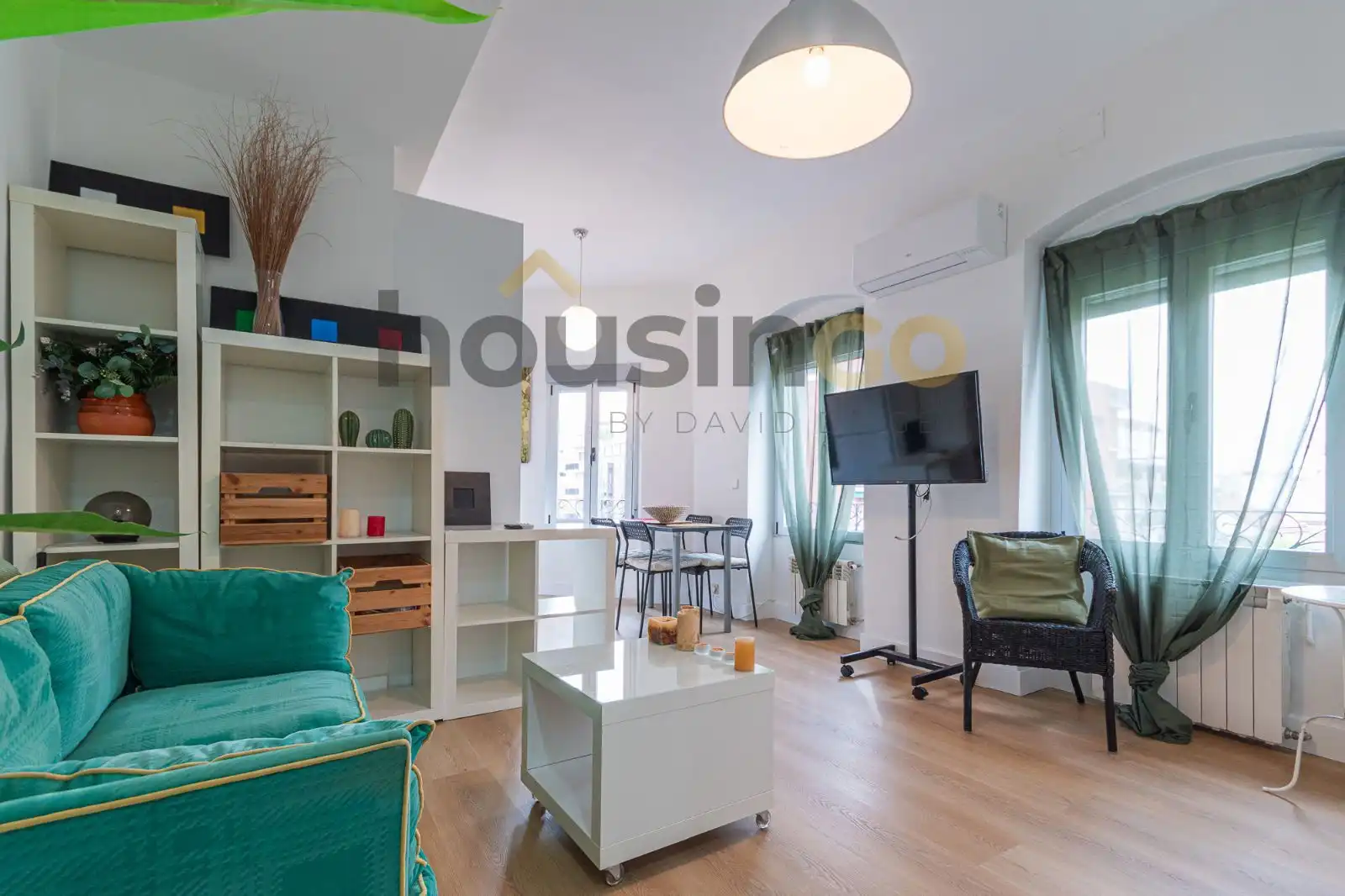 Living room of Flat for rent in Chamberí