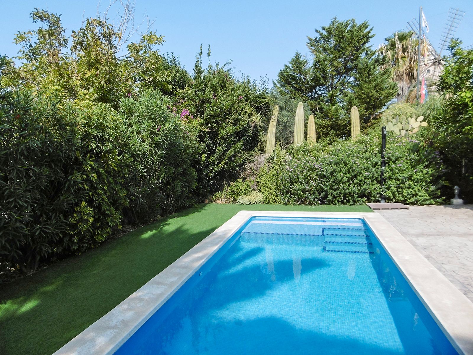 Swimming pool of House or chalet to rent in Sineu  with Air Conditioner, Swimming Pool and Furnished