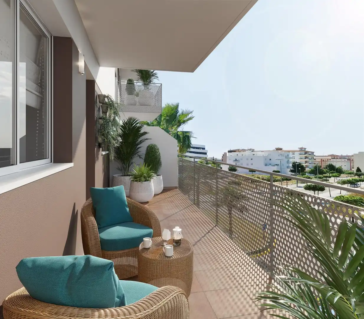 Terraza de Piso en venta en Vélez-Málaga con Terraza y Balcón