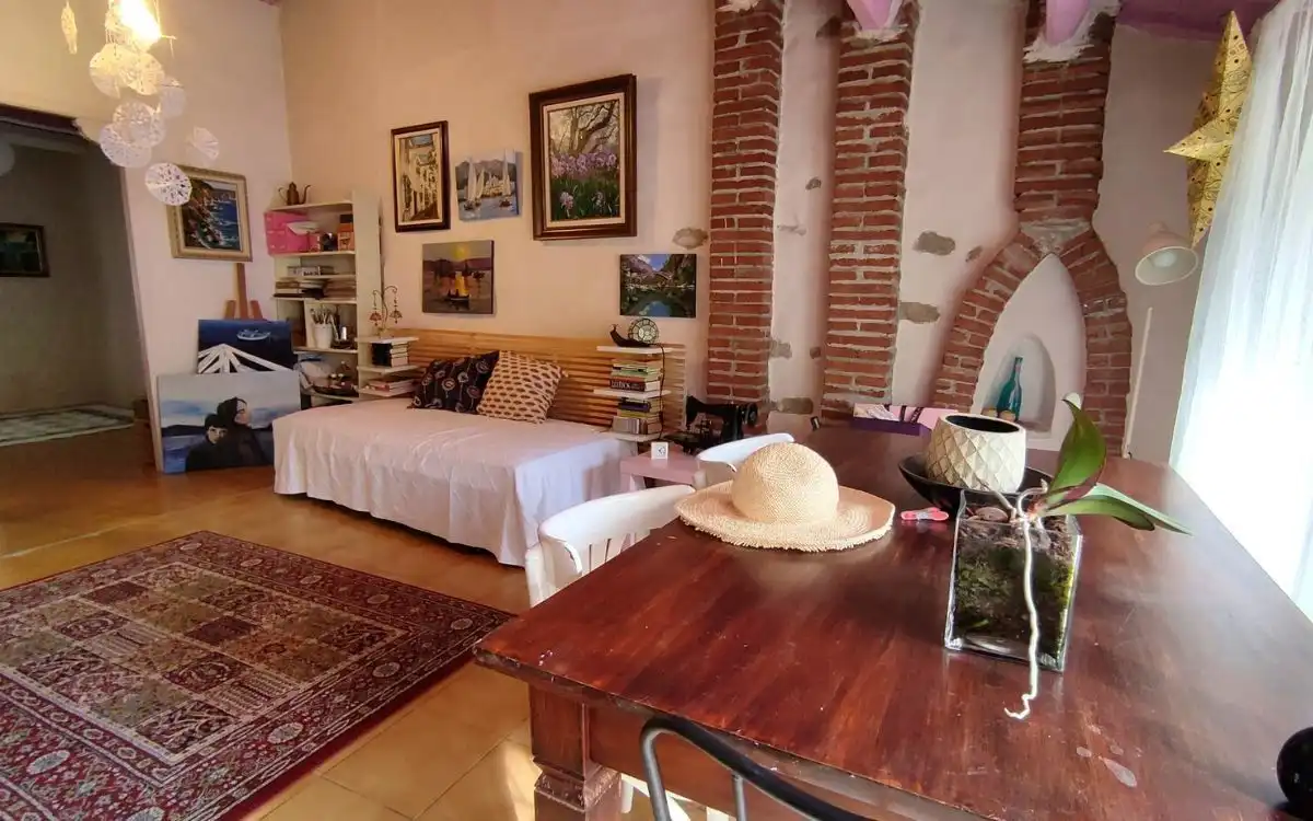 Sala d'estar de Casa adosada en venda en Tossa de Mar amb Terrassa