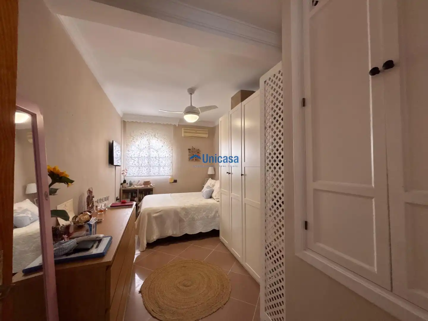 Bedroom of Houses for sale in Málaga  with Air Conditioner, Terrace and Storage room