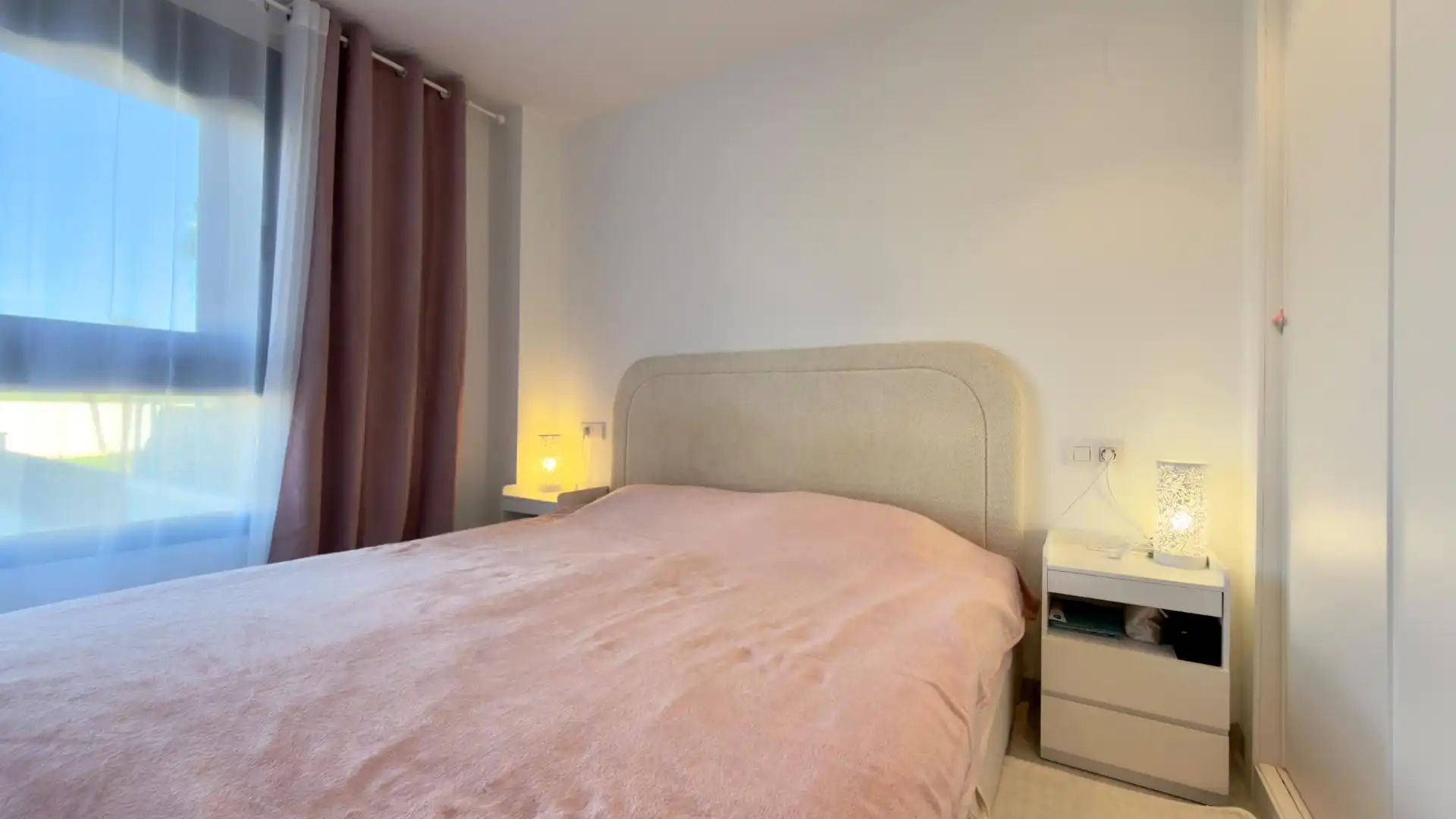 Dormitori de Apartament en venda en Finestrat amb Aire condicionat, Calefacció i Jardí privat