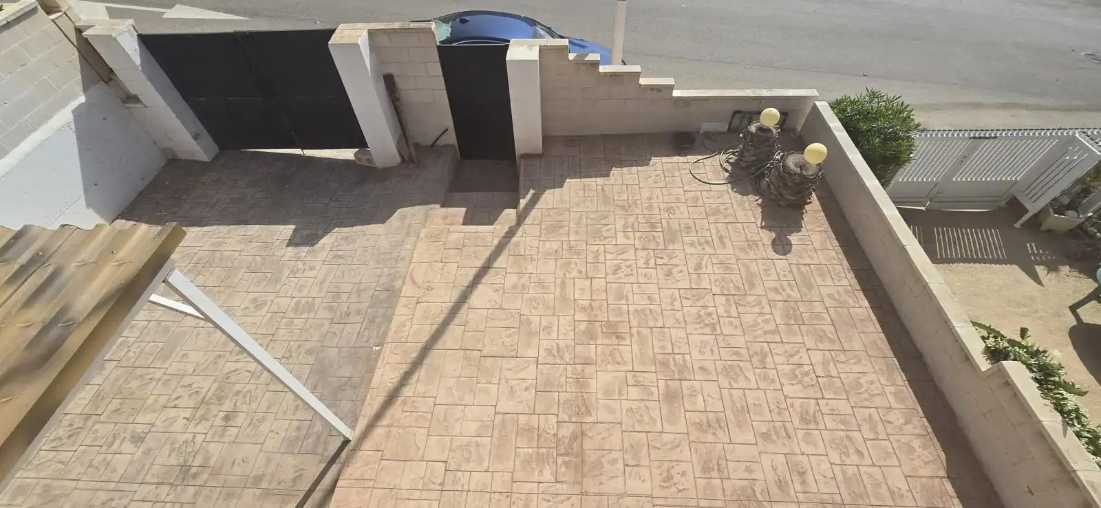 Terrassa de Casa o xalet en venda en Mazarrón amb Aire condicionat, Calefacció i Jardí privat