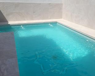 Swimming pool of Single-family semi-detached for sale in Bormujos  with Air Conditioner, Private garden and Terrace