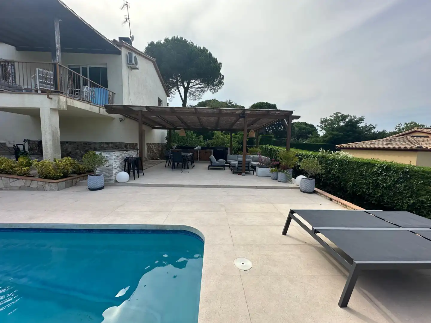 Terraza de Casa o chalet de alquiler en Castell d'Aro, Platja d'Aro i s'Agaró con Aire acondicionado, Calefacción y Jardín privado