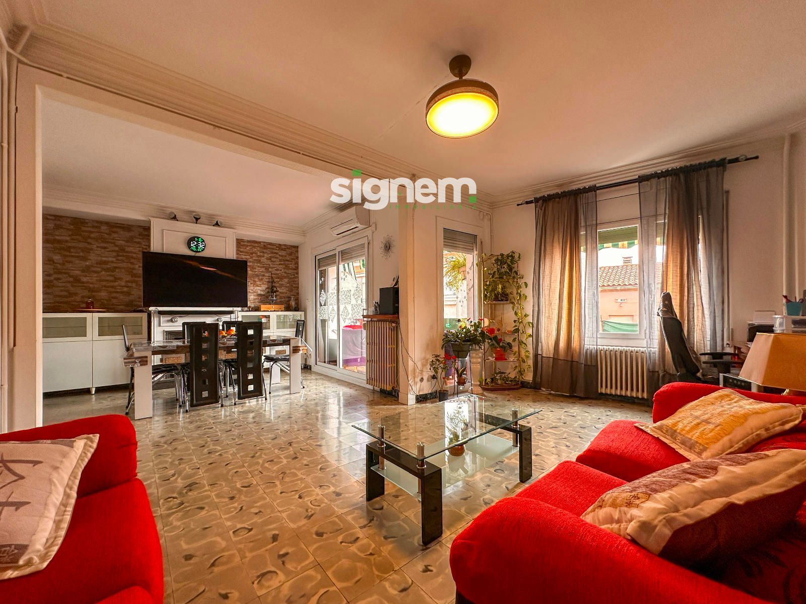 Sala d'estar de Àtic en venda en Manresa amb Aire condicionat, Calefacció i Terrassa