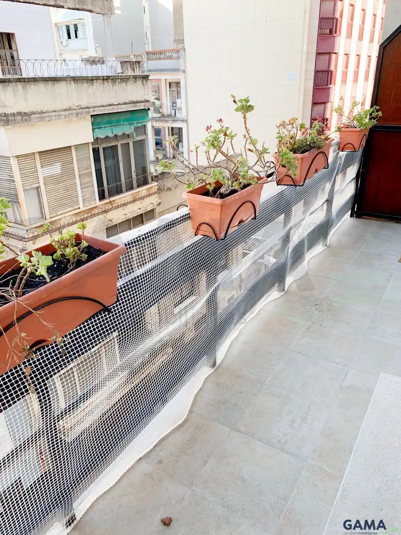 Terrassa de Apartament de lloguer en Alzira amb Aire condicionat i Moblat