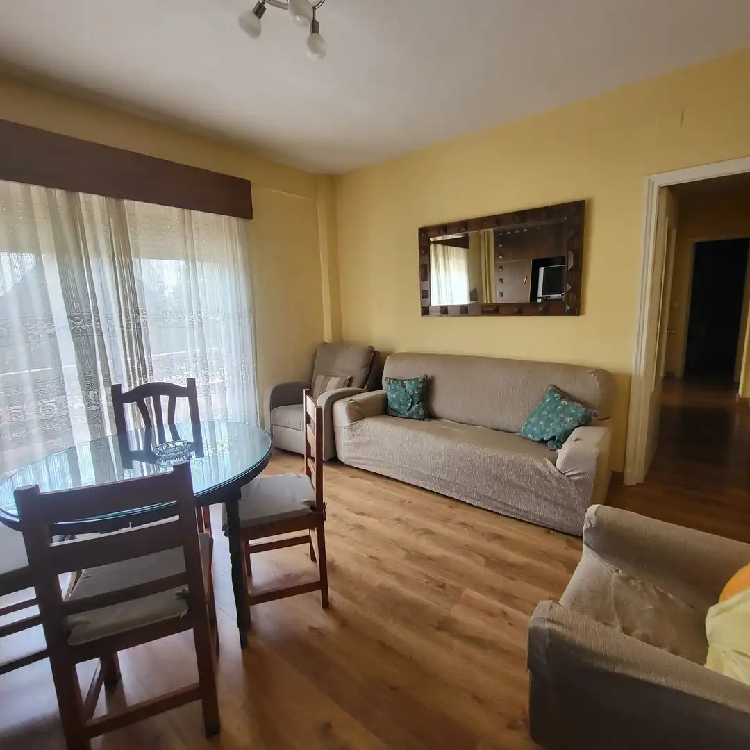 Sala d'estar de Pis en venda en Ávila amb Calefacció, Terrassa i Moblat