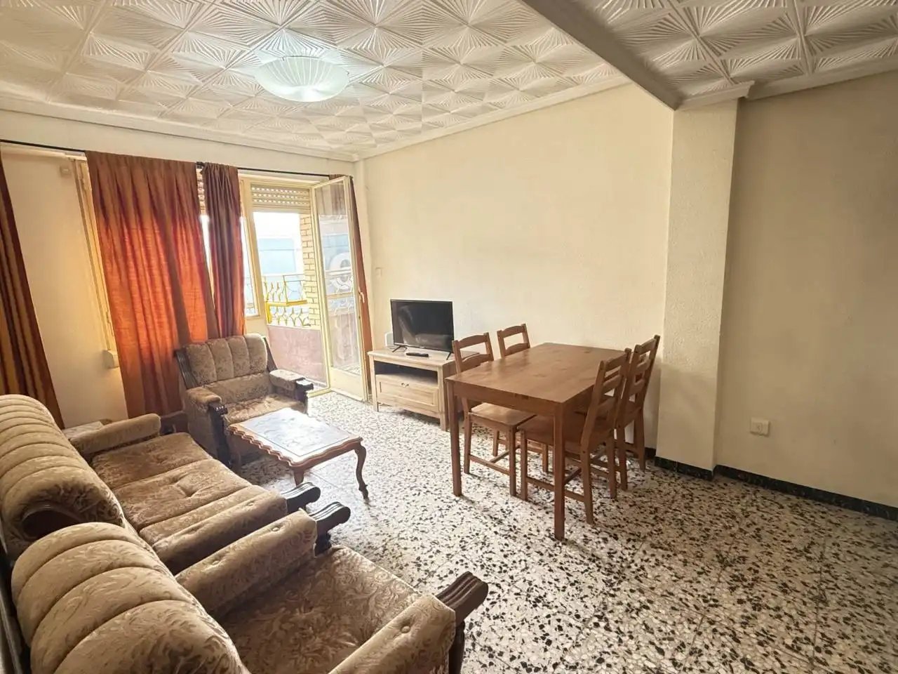 Living room of Flat for sale in Elche / Elx  with Balcony