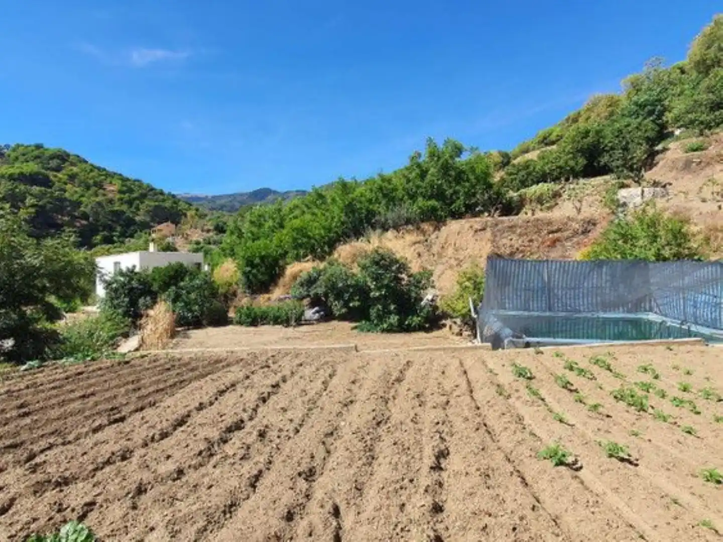 Garden of Country homes for sale in Yunquera  with Terrace, Storage room and Swimming Pool