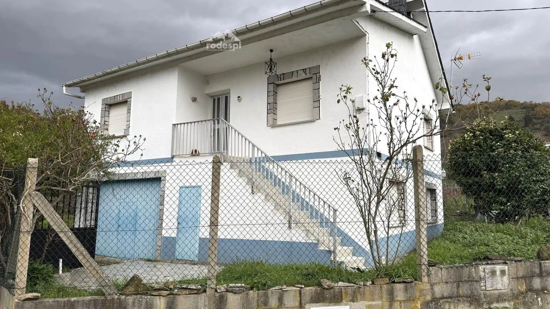 Exterior view of Houses for sale in A Teixeira   with Storage room and Furnished