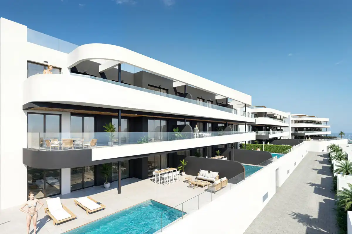 Vista exterior de Apartament en venda en Los Alcázares