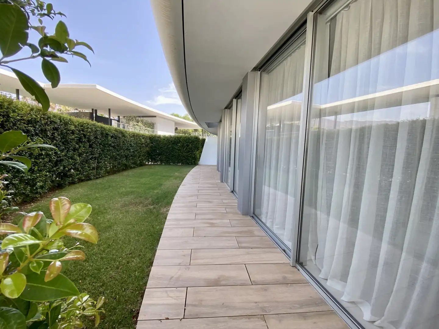 Terraza de Planta baja de alquiler en Estepona con Calefacción, Jardín privado y Terraza