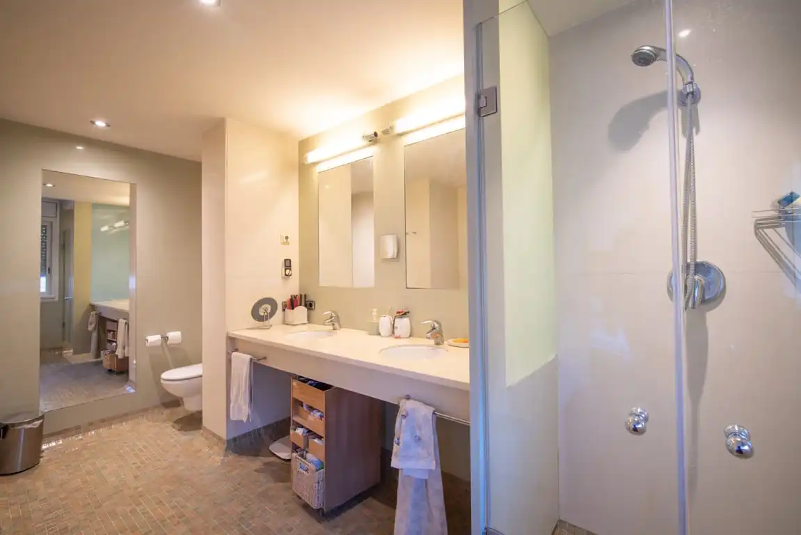 Baño de Casa adosada en venta en Igualada con Aire acondicionado, Calefacción y Terraza
