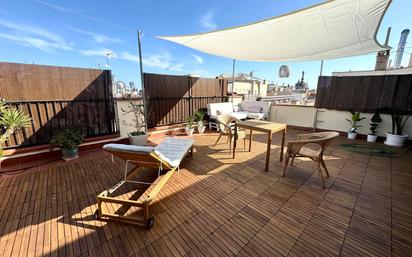 Terrasse von Dachboden zum verkauf in  Barcelona Capital mit Klimaanlage und Terrasse