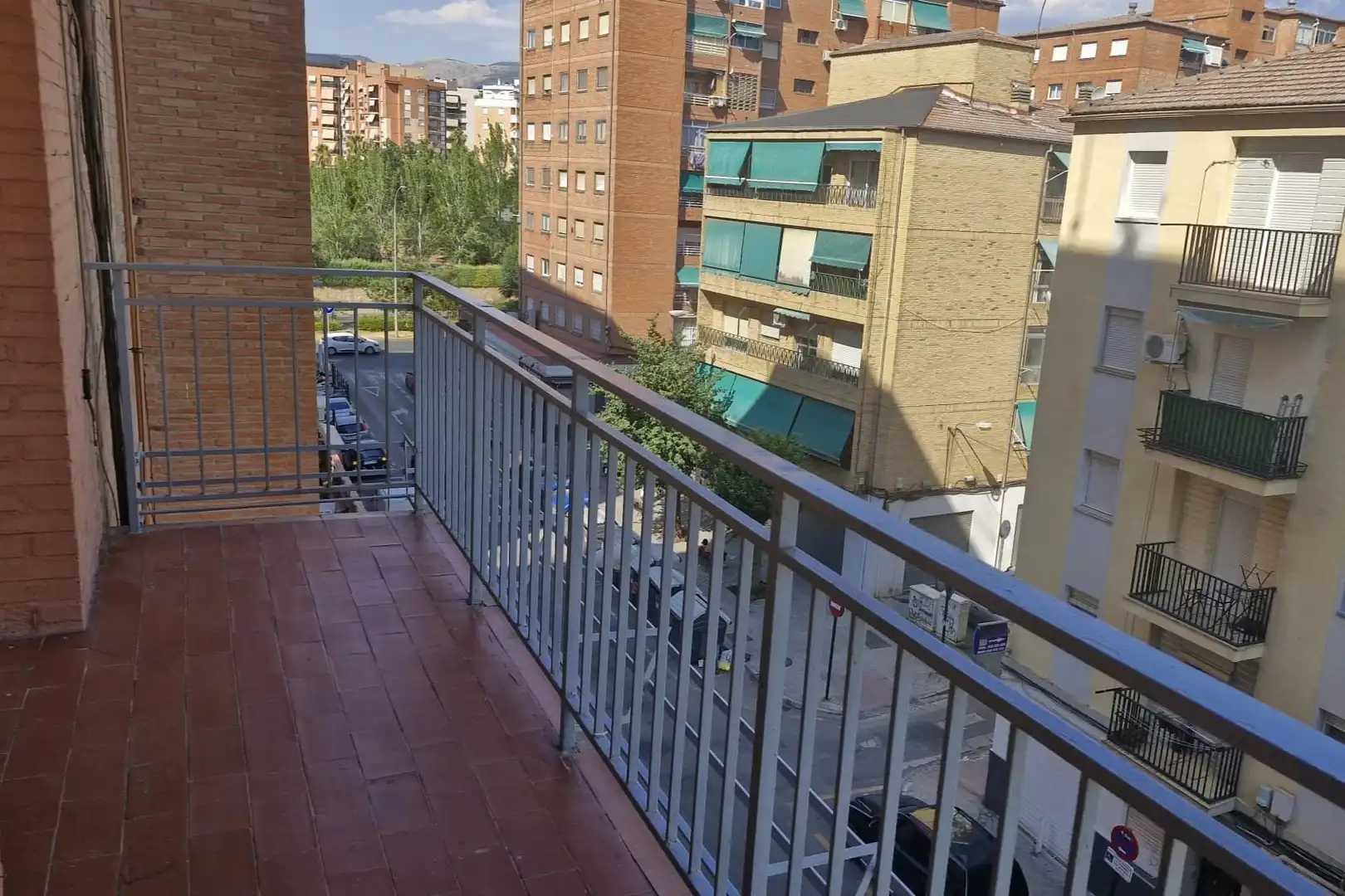 Balcony of Flat for rent in Granada  with Furnished and Balcony