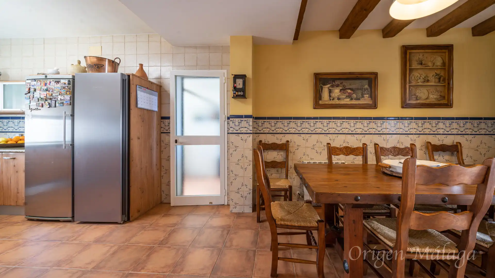 Cocina de Casa adosada en venta en Vélez-Málaga con Calefacción, Jardín privado y Terraza