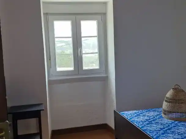 Schlafzimmer von Country house zur Miete in Muxía mit Privatgarten, Möbliert und Balkon