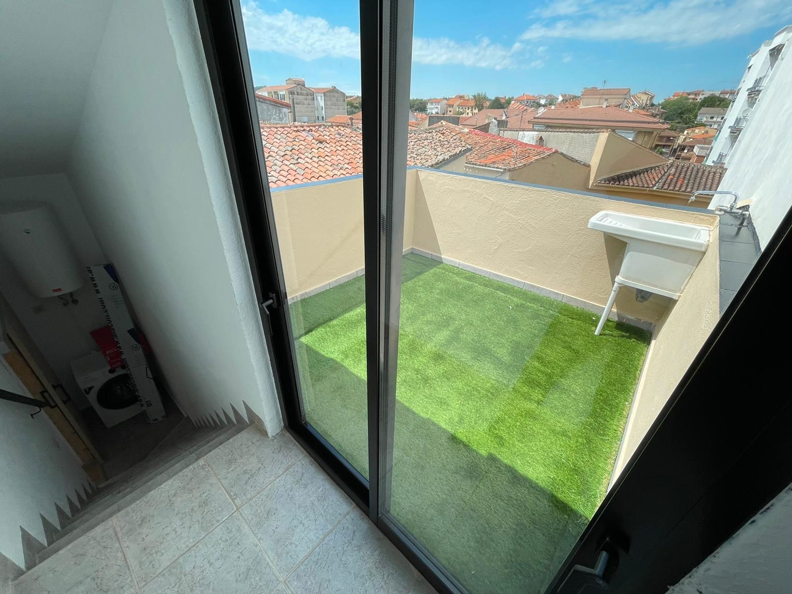 Terrassa de Loft de lloguer en Plasencia amb Aire condicionat, Calefacció i Parquet