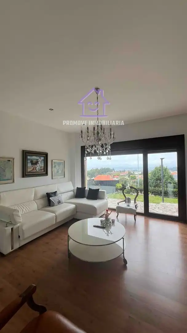 Sala de estar de Casa o chalet de alquiler en A Coruña Capital  con Terraza y Trastero