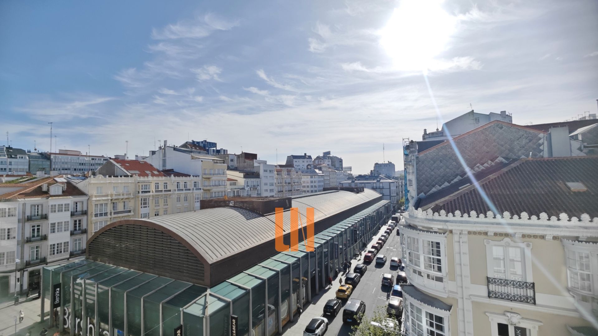 Exterior view of Flat for sale in A Coruña Capital   with Heating, Parquet flooring and Storage room