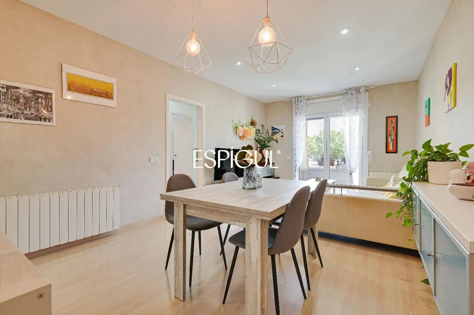 Dining room of Flat for sale in Castell d'Aro, Platja d'Aro i s'Agaró  with Air Conditioner, Heating and Parquet flooring