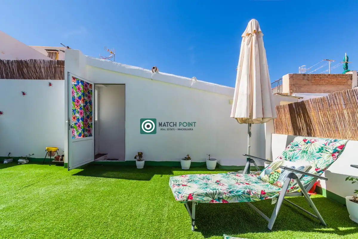 Terraza de Casa adosada en venta en Almuñécar con Amueblado
